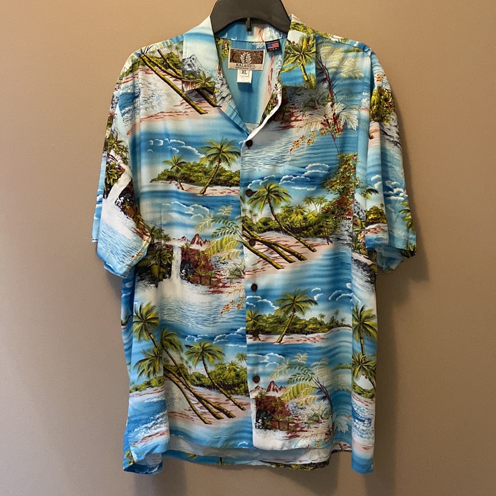 Authentic Kalaheo Hawaiian Shirt sz XL